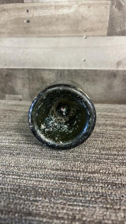 ANTIQUE IRIDESCENT WINE BOTTLES