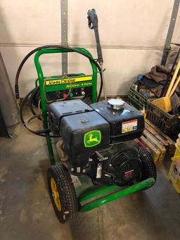 John Deere Gas Powered Pressure Washer, 3,800 PSI, 4GPM w/ Gonda GX Engine, Clean