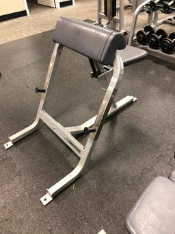Nautilus Preacher Curl Bench