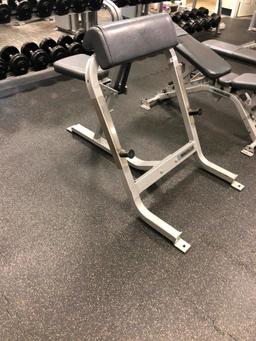 Nautilus Preacher Curl Bench