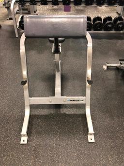 Nautilus Preacher Curl Bench