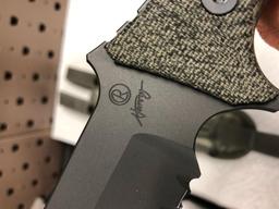 Idaho Made Harsey Fixed Blade Survival Knife w/ Camo Sheath