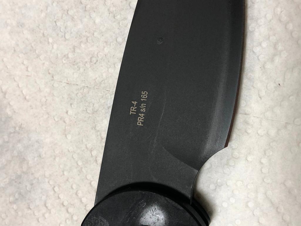 Pro-Tech TR-4.3 Tactical Response 4 w/ Box DLC Black Blade Plain Edge