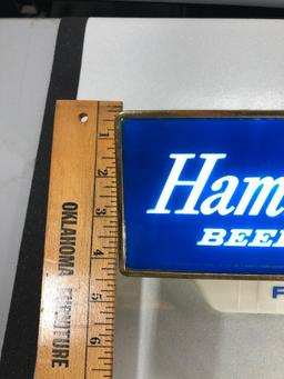 Hamm's Beer - Take Home Dept. Lighted Beer Sign