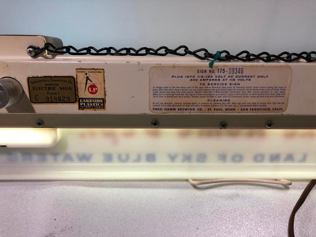 Hamm's Beer - Take Home Dept. Lighted Beer Sign