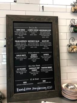 Wood Framed Menu Boards, Lot of 3