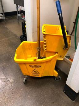 Mop Bucket and Mop