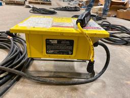 Portable Power Distribution Center, 30 Amps, 125/250 Volts, 8 Outlets, Model# 6507GU w/ HD 220v Cord
