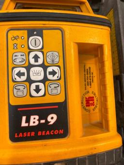 Quality Equipment Company LB-9 Laser Beacon Comes with Tripod and Case