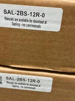 Lot of 6, Sapling SAL-2BS-12R-0 Wireless Clock - NEW