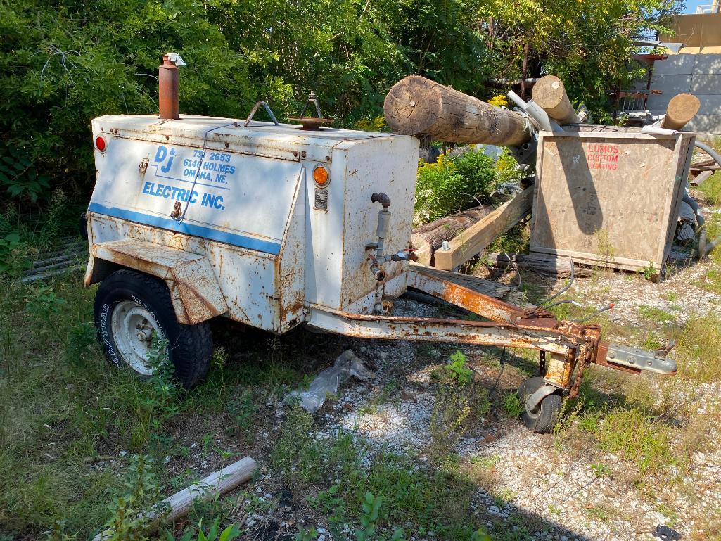 Joy Pull Behind Air Compressor Model: 1222890, SN: 101811 (Out of Service Condition)