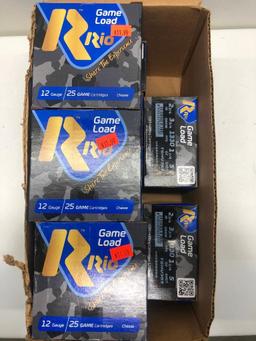 RIO Game Loads, 10 boxes, 250 Rounds, 2-3/4in #5 12 Gauge Shotgun Shells