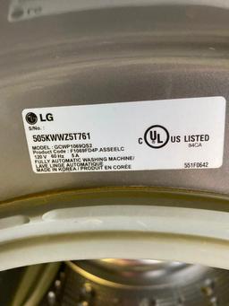 LG Commercial Coin-Operated Front Load Washer Model: GCWP1069QS2 - Fully Automatic