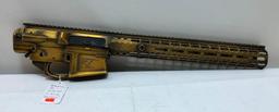 Aero Precision M5 Builder Set 15in M-LOK - Spent Brass Color MSRP: $599.99 - See Photo SN: US55737