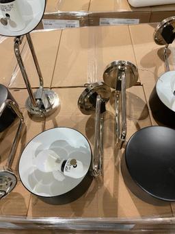 Lot of 7 Wall or Ceiling Mount Adjustable Arm Light Fixtures