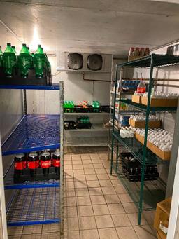 Penn Combination Walk-In Cooler / Freezer, 4-Door, Compressors on Top of Cooler 26FT x 92in x 92in