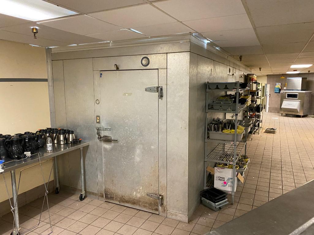 Penn Combination Walk-In Cooler / Freezer, 4-Door, Compressors on Top of Cooler 26FT x 92in x 92in