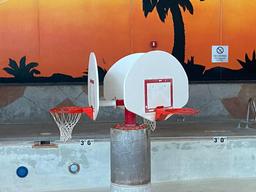 Triple Basketball Hoop Platform