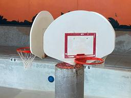Triple Basketball Hoop Platform