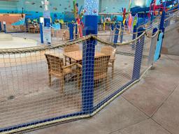 1,000+- Feet of 42in Wide Net w/ Upper and Lower HD Ropes - Used as Fencing and Decoration