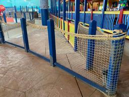 1,000+- Feet of 42in Wide Net w/ Upper and Lower HD Ropes - Used as Fencing and Decoration