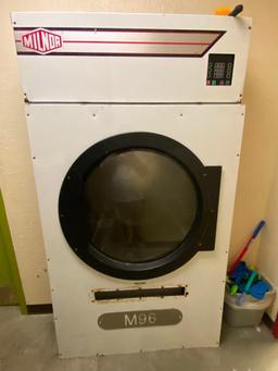 MILNOR Model: MLG-96D Commercial Front Load Dryer - As-Is - Does Not Work