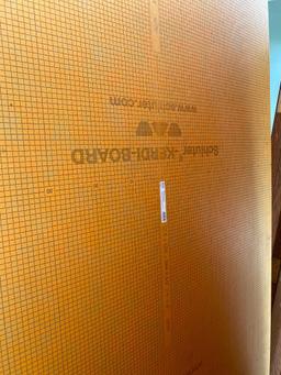 4 Full Sheets, Kerdi-Board 1/2in x 48in x 96in, KB1212202440 by Schluter Systems, Made in USA
