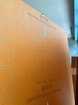 4 Full Sheets, Kerdi-Board 1/2in x 48in x 96in, KB1212202440 by Schluter Systems, Made in USA