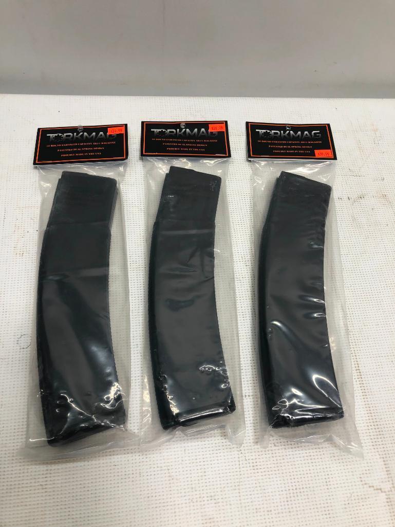 3 Torkmag 50 Round Enhanced Capacity AR15 Magazine