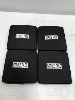 4 Strike Face Ballistic Panel or Plates, Black