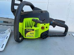 Poulan Model P3314 Gas Chain Saw w/ Manual