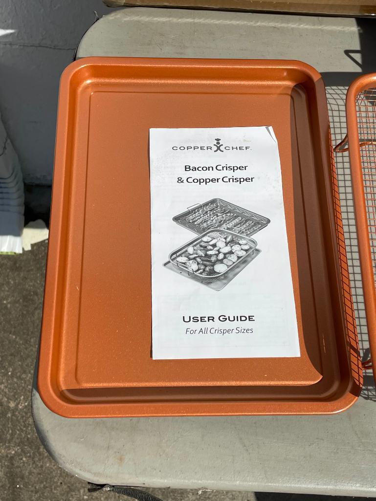 Copper Chef NEW Pans, 5 Pieces