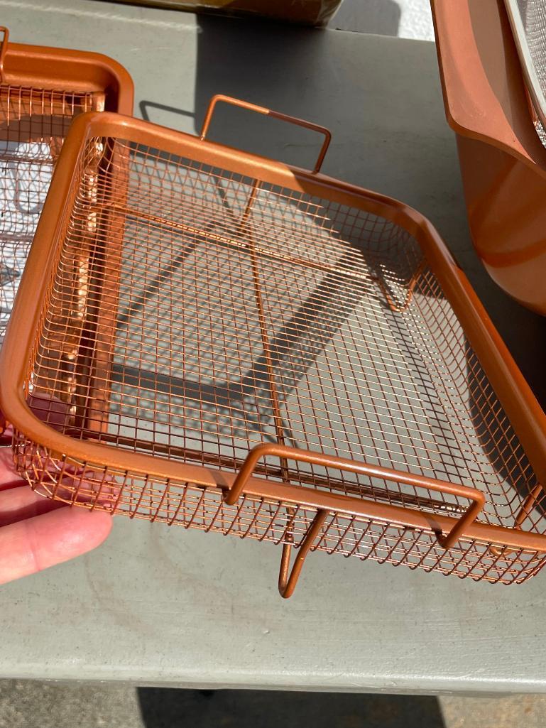 Copper Chef NEW Pans, 5 Pieces