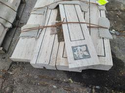 Marble Fireplace Surround from Witherspoon Mansion - 3 Pallets
