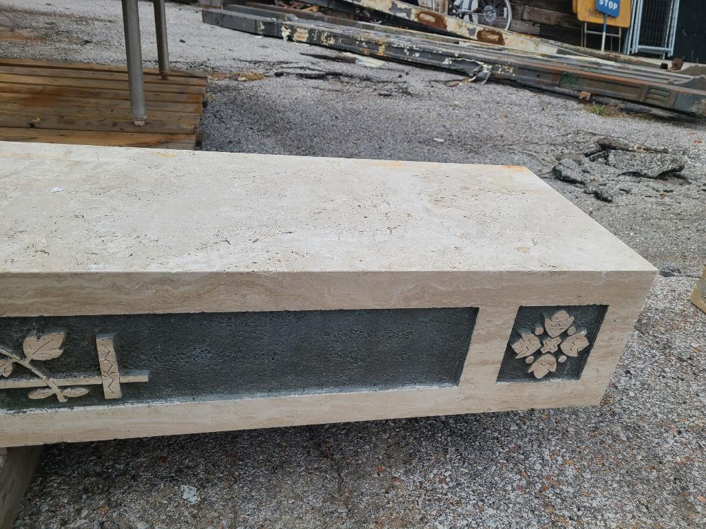 Marble Fireplace Surround from Witherspoon Mansion - 3 Pallets