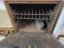Antique Porcelain Cook Stove by Coleman Air-O-Gas