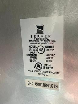 INTELLISERV WARMER, 1/3-PAN | 120V USA Model: IS-1/3 P/N: 86090 - Like New, MSRP: $610.46