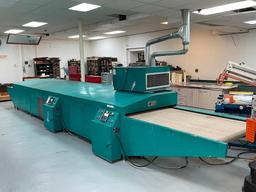 Cincinnati Electro Jet Model F 47.8 Screen Printing Conveyor Dryer