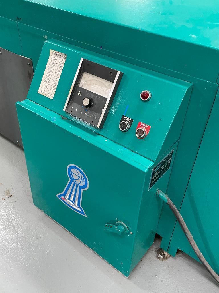 Cincinnati Electro Jet Model F 47.8 Screen Printing Conveyor Dryer