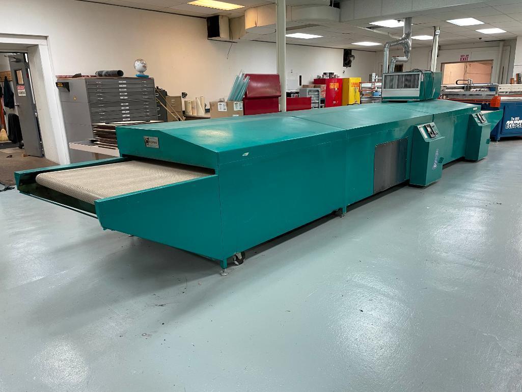 Cincinnati Electro Jet Model F 47.8 Screen Printing Conveyor Dryer