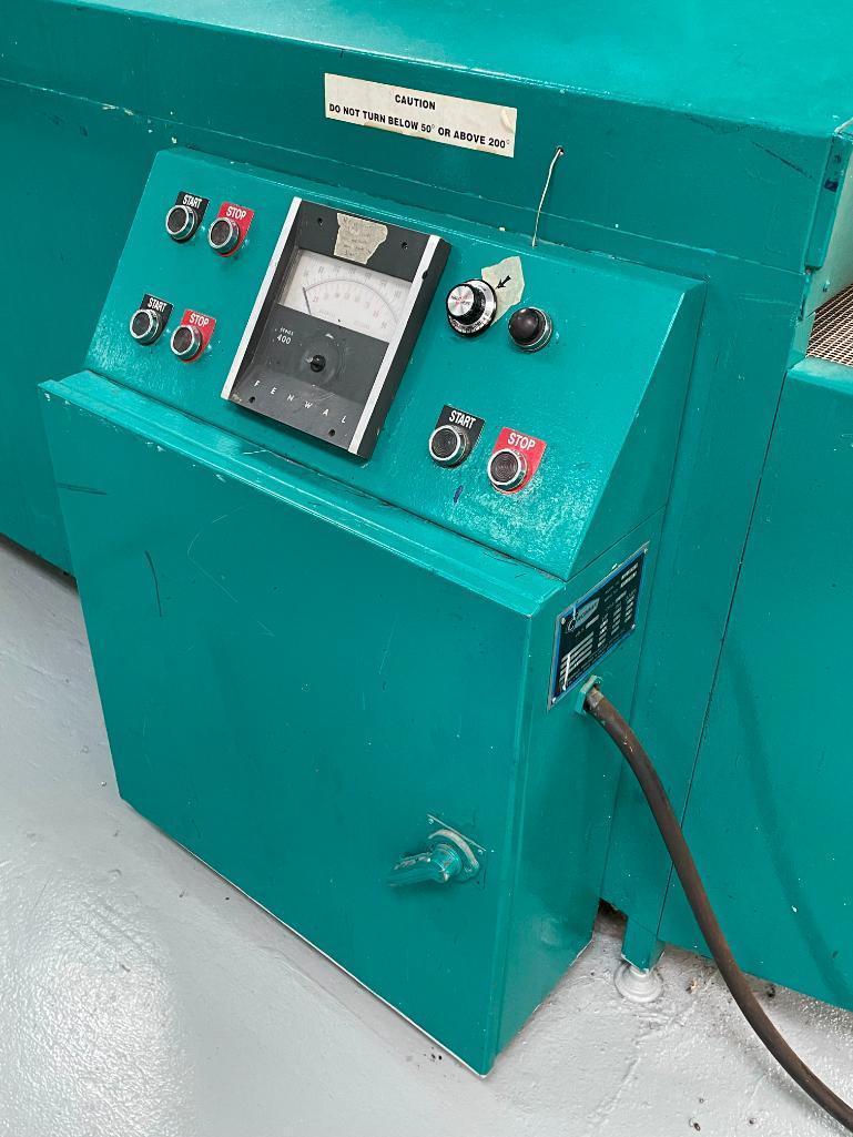 Cincinnati Electro Jet Model F 47.8 Screen Printing Conveyor Dryer