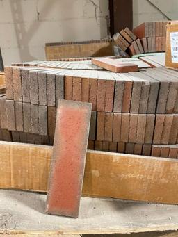 24 Boxes, Marion Ceramics 9/16 Vee Brick Flats, 7-1/2in x 2-1/4in, Color 0300