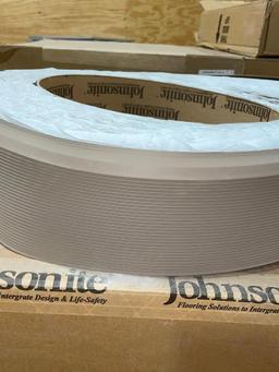 Pallet Johnsonite CB 150 4x120 1/8 TOE - Wall Base - 6 Colors, Wetlands, Manatee, Moon Rock,