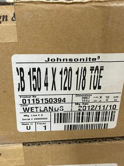 Pallet Johnsonite CB 150 4x120 1/8 TOE - Wall Base - 6 Colors, Wetlands, Manatee, Moon Rock,