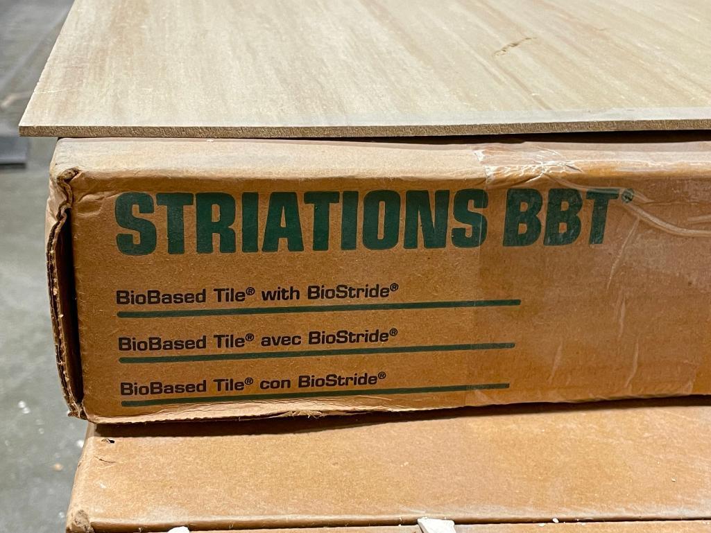 6+ Cases - Armstrong Striations BBT Commercial BioBased Tile 12in x 24in, 44sf/Box
