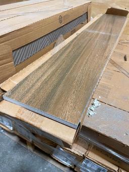 20 Cases DATILE, 6in x 36in Ceramic AV06 ARK Wood Grain Tile, 12.78sf/Case