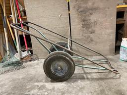 Random Cart Frame w/ Tires