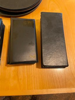 Cocktail Trays, Receipt Books, Drink Menu Holders