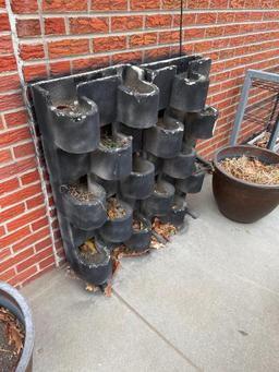 HD Styrofoam Planters and 2 Large Flower Pots