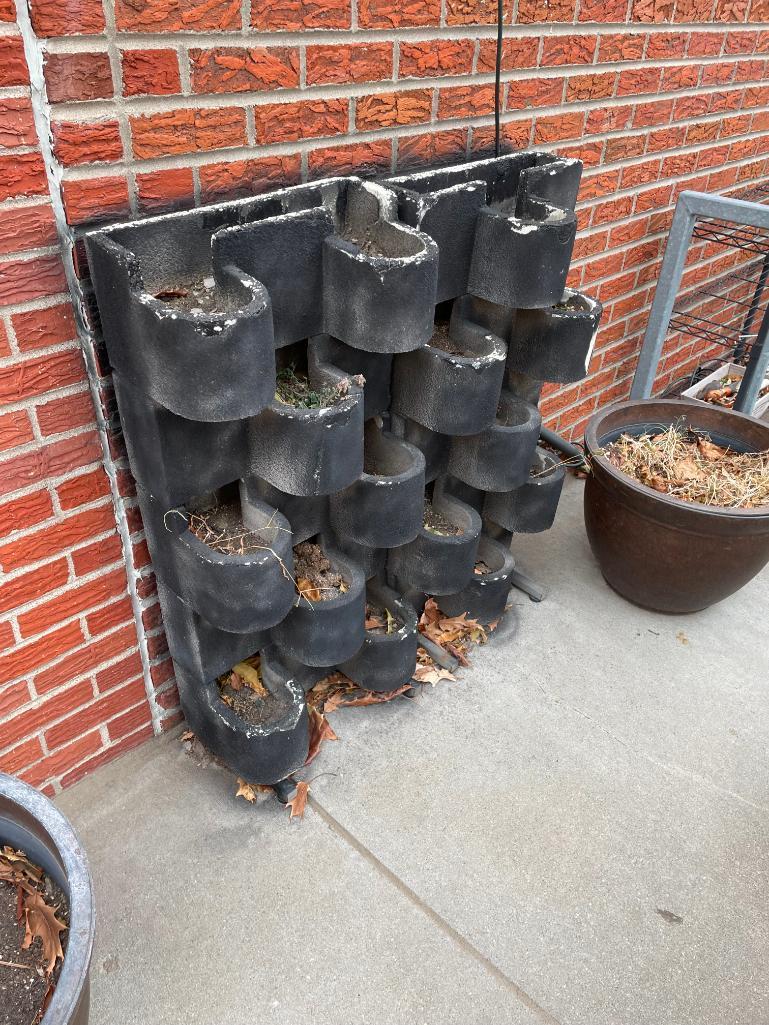 HD Styrofoam Planters and 2 Large Flower Pots